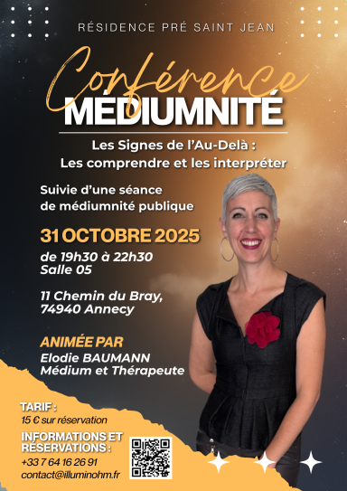 Conférence Médiumnité Publique